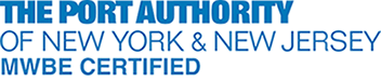 Port Authority of New York and New Jersey MWBE certified logo